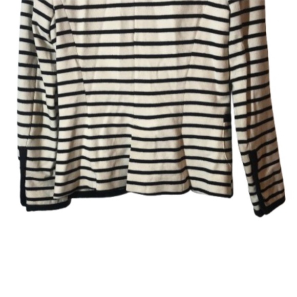 Zara Basic Size Small Women’ Cream And Black Blazer - Picture 7 of 8